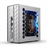 Mini Computadora Industrial con IA TOPC AMD Ryzen AI Max+395, Máximo 128 GB LPDDR5X, LAN de 10G+2.5G, Computación de Borde con IA Local, 4 SATA+PCIe4.0 M.2