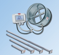 Capteur KIMO DEBIMO100 – Lame de mesure de débit d'air multipoint flexible en profilé d'aluminium pour la mesure de la vitesse et du volume d'air – Idéal pour les hôpitaux