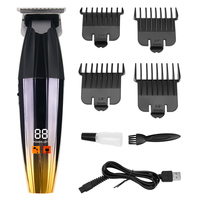 PRITECH - Tondeuse à cheveux rechargeable pour hommes, dernier design, outils de coupe de cheveux professionnels, kit de tondeuse à cheveux pour barbier