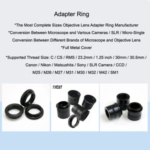 Adaptateur d'oculaire de caméra au <span class=keywords><strong>Microscope</strong></span> 23.2mm, fabricant en chine, 1 pièce, adaptateur de caméra <span class=keywords><strong>à</strong></span> montage C - Product Image 4