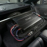 Amplificateur de voiture 4 canaux haute performance PS804EX 1000 Watts Classe AB Stéréo pleine gamme Puissance audio 80W x 4 RMS 4 Ohms avec crossovers