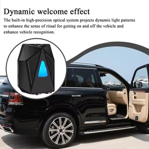 Luz de Proyección Dinámica 3D para Puerta de Coche, Luz de Ambiente con Proyección de Dibujos Animados, Carga USB Inalámbrica, Luz Decorativa de Bienvenida - Product Image 2