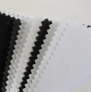 100% coton chemise entoilage tissé tissu d'interfaçage fusible entoilage pour <span class=keywords><strong>col</strong></span> de manchette - Product Image 1