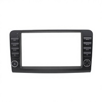 Cadre de tableau de bord de voiture de haute qualité et au meilleur prix pour Mercedes-Benz ML/GL 2006-2012, cadre de lecteur DVD de voiture, cadre d'autoradio, cadre audio de voiture