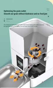 Pemberi makan hewan peliharaan otomatis pintar, Dispenser makanan anjing mangkok mikropik untuk Perro Gato - Product Image 4