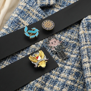 Nouveaux Pins de revers en métal, vente en gros, badges décoratifs <span class=keywords><strong>drapeau</strong></span> <span class=keywords><strong>féministe</strong></span>, personnalisés en émail dur, motifs Appareil, Organe, Utérus - Product Image 6