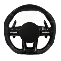 Volant en fibre de carbone adapté aux voitures Mercedes-AMG Classe C W204 C63 W212 W218 W207 W172 SLK
