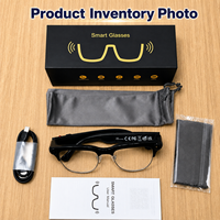 Gafas con Cámara Controladas por Voz M08C con Fotografía de 8MP, Reconocimiento Visual y Compartición de Archivos Móviles para Oficina y Viajes