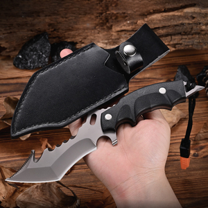Cuchillo de Camping Shadow de Alta Calidad, Grado Industrial, Hoja Fija de Acero Inoxidable de 200 cm, Punta Recta, Mango de Plástico, DIY OEM - Product Image 3