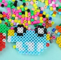 2.6mm Fusible Perles Multi-couleurs Diy Handmade Plastic Perler Boxed Hama Beads Set pour Enfants