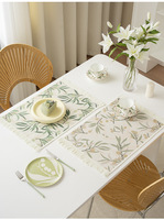 Napperons imprimés de haute qualité en gros d'usine Sets de table décoratifs imperméables résistants