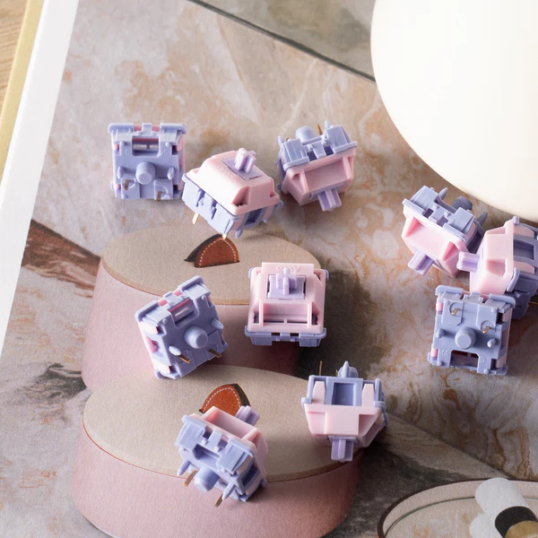 AKKO Fairy Silent Angel Switch 45PCS a Box Mechanical Keyboard Silent Switches