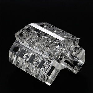 Plastic Rapid Prototype for Medical Transparent Accessories CNC Machining Acrylic Part - Product Image 2