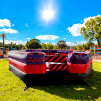 Toro Mecánico Inflable Personalizado para Niños, Juego de Rodeo para Parques Infantiles, Material de PVC, Tamaño Personalizado, Fácil de Instalar