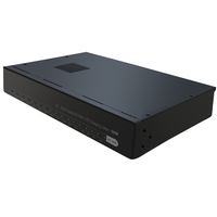 Estación de Carga Industrial de Metal con 16 Puertos USB-C PD, Adaptador de Corriente de 600W, Cargador Rápido de 100W por Puerto para Laptop, Computadora, Tablet y Teléfono