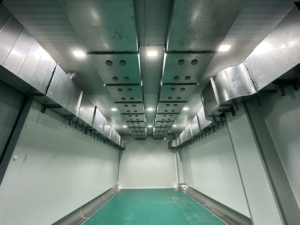 Máquina de Secado y Fermentación de Carne Inteligente PANFENG para Procesamiento <span class=keywords><strong>Halal</strong></span> de Res y <span class=keywords><strong>Cordero</strong></span>, con Rejillas Automáticas de Acero Inoxidable y Control Remoto - Product Image 6
