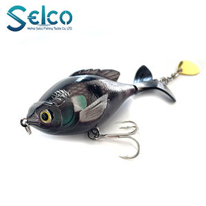 Selco 9,5 cm 16,9G <span class=keywords><strong>gusano</strong></span> de plástico suave cebo de pesca suave plástico Otro Minnow señuelo cebo suave señuelo venta al por mayor Crazy Minnow señuelo suave - Product Image 1