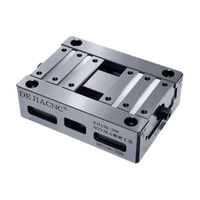 Mors de fraisage CNC à cinq axes KH150-200-J2, manuel, auto-centrant, anti-débris, haute précision, avec mâchoires allongées non dentelées
