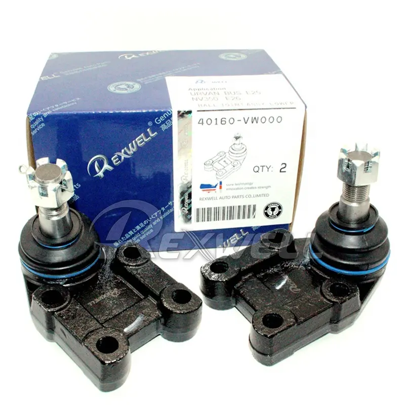 ลูกหมากปีกนกล่างสำหรับ Nissan CARAVAN Urvan Nv350อุปกรณ์เสริม E25 E26 40160VW000