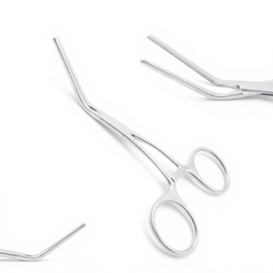 Pinza Quirúrgica Pediátrica DEBAKEY de 5 Pulgadas Multiusos, Pinza Hemostática Angulada de 60 Grados - Product Image 1