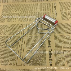 Metal Dish <b>Tongs</b> With Round Tube Handle Anti Scalding Poultry Lifters <b>Kitchen</b> Tools For Cooking And Serving - Product Image 1