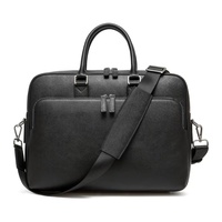 Porte-documents de grande capacité en cuir PU sacs fourre-tout pour le bureau Portable usage quotidien épaule Messenger bref étui à la mode sacs pour ordinateur portable