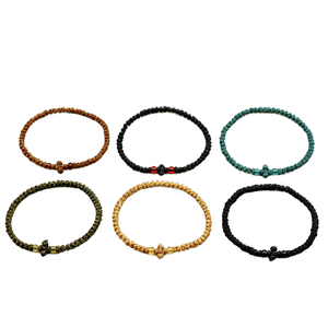 Православный молитвенный браслет-чотки (комбоскини) из восковой веревки, узелки для молитвы - Product Image 4