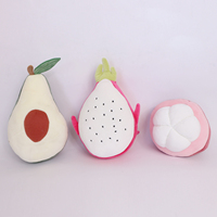 Jouets en peluche légumes et fruits en peluche vente en gros poupées en peluche personnalisées squish confortable oreiller crabe en peluche jouet
