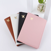 Dompet paspor kartu bisnis harga pabrik sarung perjalanan kulit PU WANITA/pria dengan tempat kartu kredit hadiah promosi