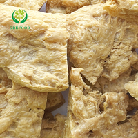TVP Kacang Polong Nabati untuk Burger Daging Vegan, Sosis, Bakso, dan Pengolahan Makanan Siap Saji, Bahan Berprotein Tinggi