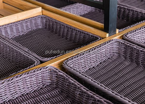 Dupla Face Supermercado Rack Light Duty Madeira Vegetais e Frutas Display Contador para Exibição Vegetal Refrigerado - Product Image 4