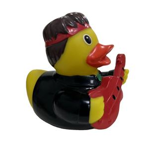 Pato flutuante eco-amigável, mini pato de borracha de corrida do sol de vinil - Product Image 2