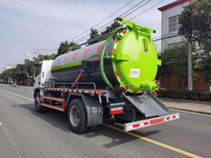 Camions d'aspiration des eaux usées Dongfeng : Fabricants de camions de nettoyage et d'aspiration des eaux usées et des déjections humaines - Product Image 5