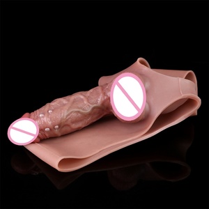 FAAK Silicone Hollow Strap-On <b>Dildo</b> Pants Comfortable Masturbator Product for Enhanced Pleasure - Product Image 3