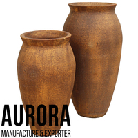 Jardinières en argile céramique pour l'extérieur Pots en céramique pour plantes d'usine vietnamienne