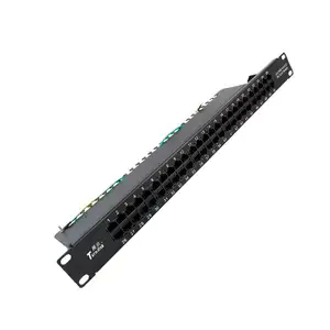 19 inç 1U Rf 50 Port Cat3 Rj11 Patch Panel