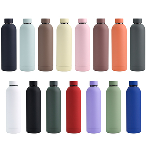 Custom Logo 750ml Large Capacity 304 Stainless Steel Vacuum Insulated <b>Flask</b> Frosted Design Customized Printing Travel Use 12-24 - Product Image 2