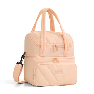 Waterproof <b>Insulated</b> Lunch <b>Bag</b> Crossbody Bento <b>Bag</b> for Office Work, Portable <b>Cooler</b> <b>Bag</b> for Outdoor Food Storage - Product Image 4