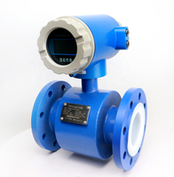 Débitmètre électromagnétique calibré en usine pour l'eau et les liquides, 4-20 mA, Impulsion, RS485, HART, Prise en charge OEM