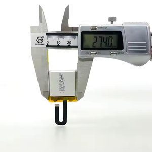 Batería de Iones de Litio 582830 de 600 mAh y 3.7 V, Personalizada de Fábrica, Recargable, de Alta Capacidad, Celda de Polímero Lipo - Product Image 3