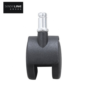 Großhandel Moderne Kunststoff-Bürostuhlteile 2 Zoll Griffring-Stange Ohne Bremse Schwarze Günstige Stuhlrollen für Schulen & Krankenhäuser - Product Image 4