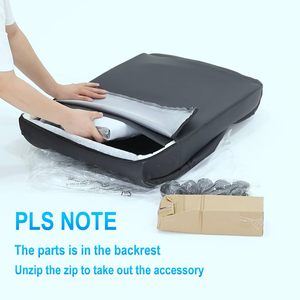 Silla de oficina ergonómica giratoria ejecutiva contemporánea suave de cuero negro completo con base de metal plateado y brazos deslizantes ajustables - Product Image 4