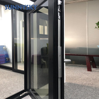 Fenêtre à battant simple en aluminium conforme à la norme CE