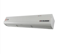 Flux axial 85 intelligent chaleur climatiseur ventilateur électrique à distance gare de chemin de fer chaud vent chaud chauffage rideau d'air