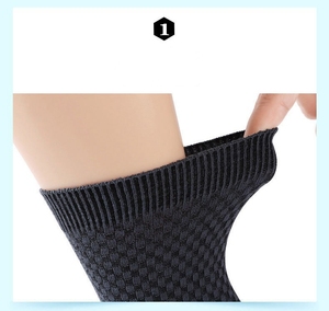 Vớ nam chất liệu tre bán chạy nhất, size L XL, mùa hè, mỏng, kháng khuẩn, kiểu vớ cổ ngắn, 5 đôi/hộp - Product Image 2