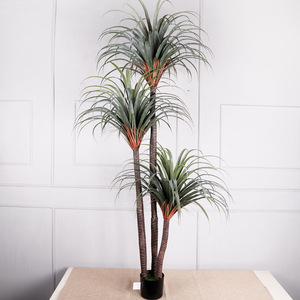Venta de Fábrica, Planta Artificial de Bonsái de <span class=keywords><strong>Agave</strong></span> de Sangre de Dragón de Alta Calidad para Decoración del Hogar - Product Image 6