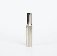 Fraise droite diamantée PCD à 2 dents, fraise droite diamantée polycristalline, fraise de nesting CNC pour le travail du bois