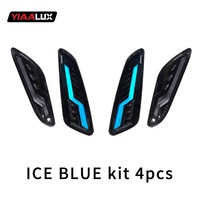 Éclairage bleu led niveau 10 clignotant de moto avant et arrière pour vespa sprint primavera 50 125 150