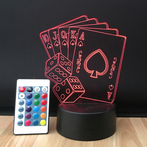 LED Kids Quà Tặng Visual Nightlight 16 Màu Đèn Ngủ Ảo Ảnh Với Điều Khiển Từ Xa Đèn Ngủ 3D - Product Image 5