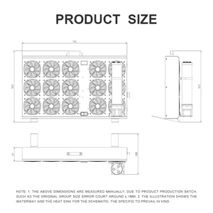 Ococoo Bc26 Công Suất Cao Động Cơ Điện Nhanh Chóng Làm Mát Hoạt Động Im Lặng 4Pin Quạt Tản Nhiệt Với Đồng Tản Nhiệt Cho Máy Tính Trường Hợp - Product Image 6